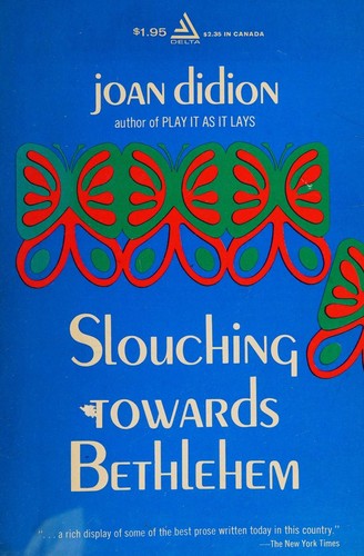Slouching towards Bethlehem cover