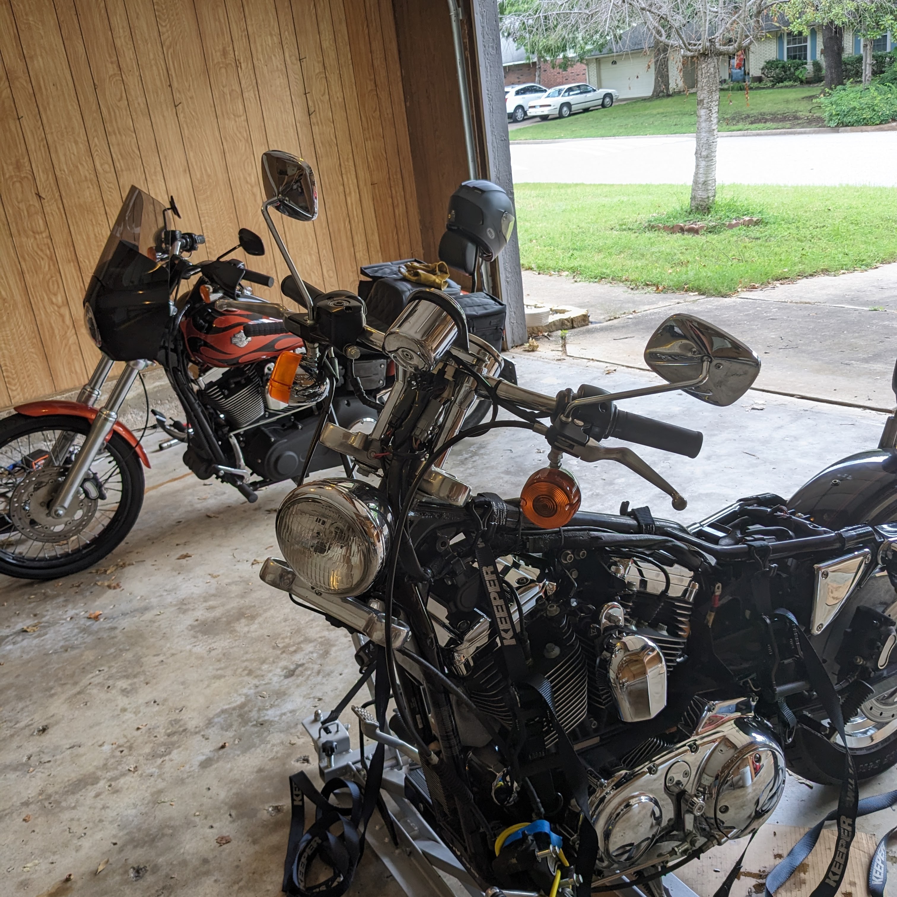 Corner of the Garage